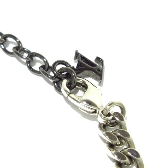 Auth LOUIS VUITTON Brasserie LV Instinct M00508 Silver Others RM1211 Bracelet - Picture 3 of 14